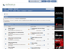 Tablet Screenshot of oscforum.se